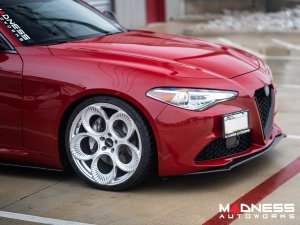 Alfa Romeo Giulia Custom Wheels - set of 4 - KuhlFX - Forged - Gloss Silver 